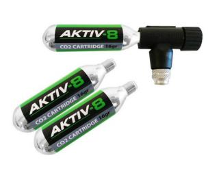 Aktiv-8 Control Drive + 3 Co2- cartridges CO2 Inflator