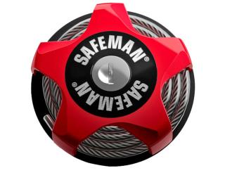 Safeman Cable Lock Red
