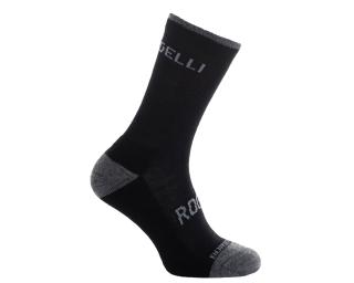 Rogelli Merino Wool Cycling Socks Black