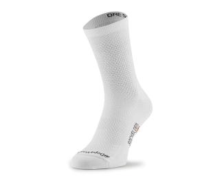Sockeloen Classic High Cycling Socks White / 1 pair
