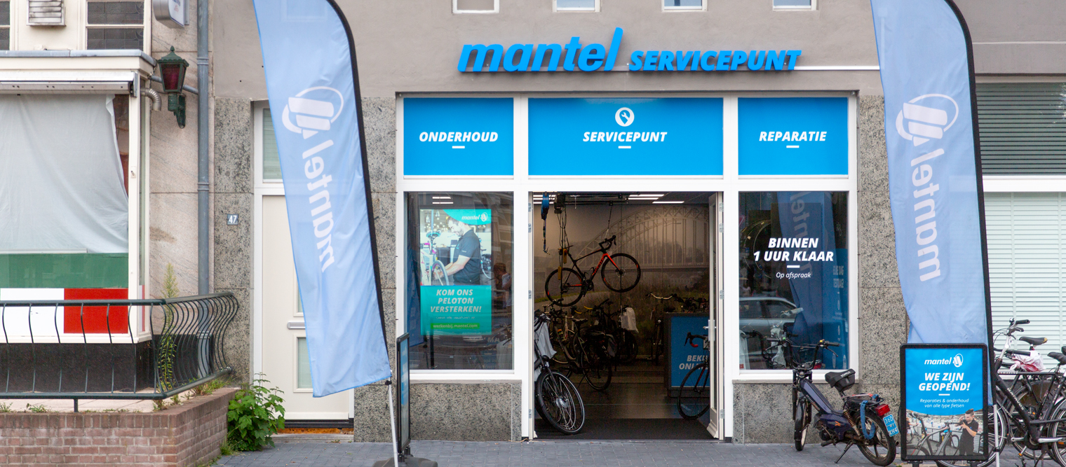 Mantel Servicepunt - De fietsenwinkel van Nijmegen