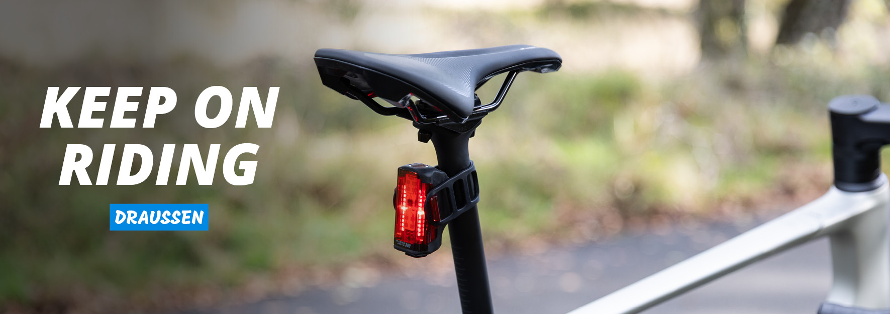 Fahrradbeleuchtung Draussen