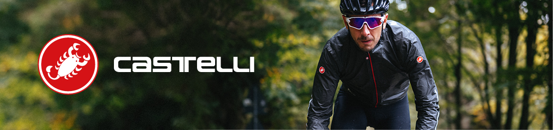 Castelli Cycling Rainwear Black