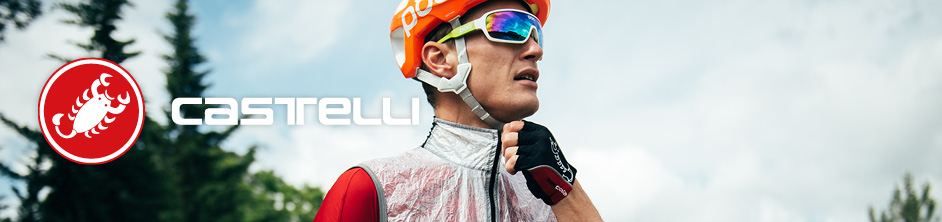 Castelli Men's Cycling Jackets Orange