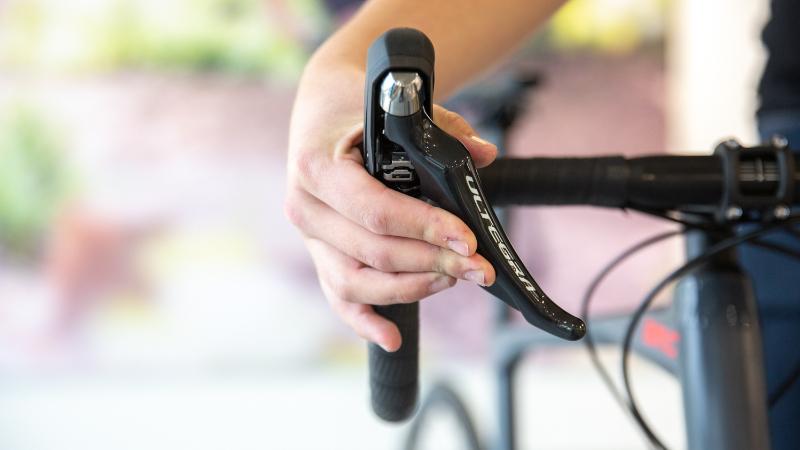 Shifters van een racefiets