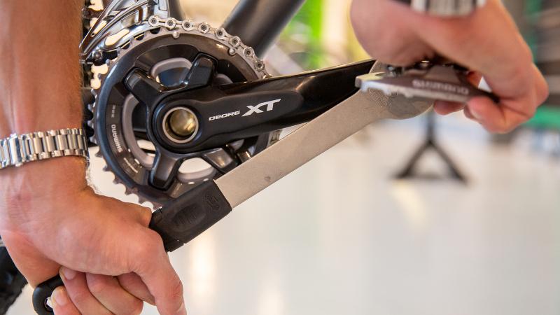 pedalen losdraaien