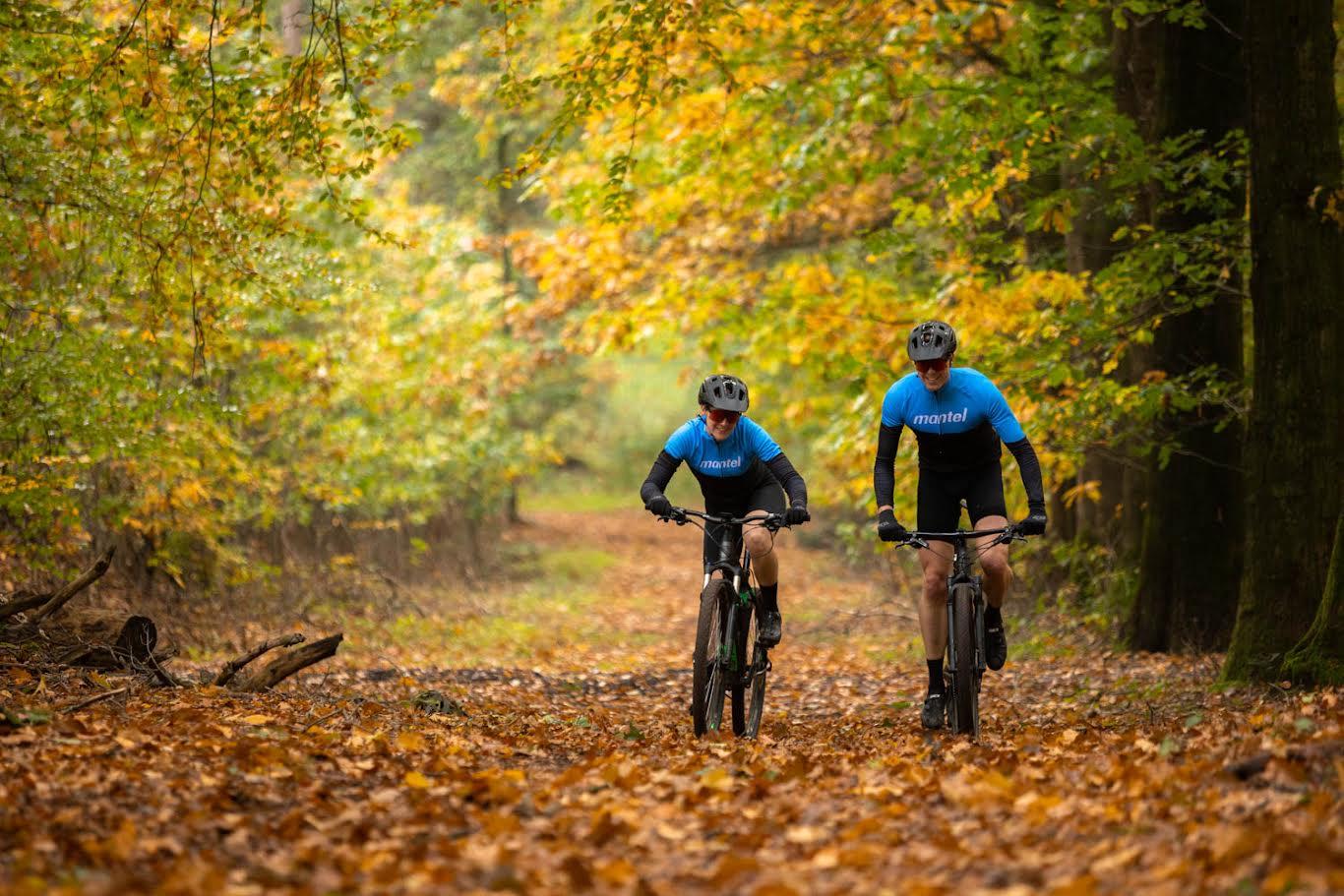 Fietsen in de herfst