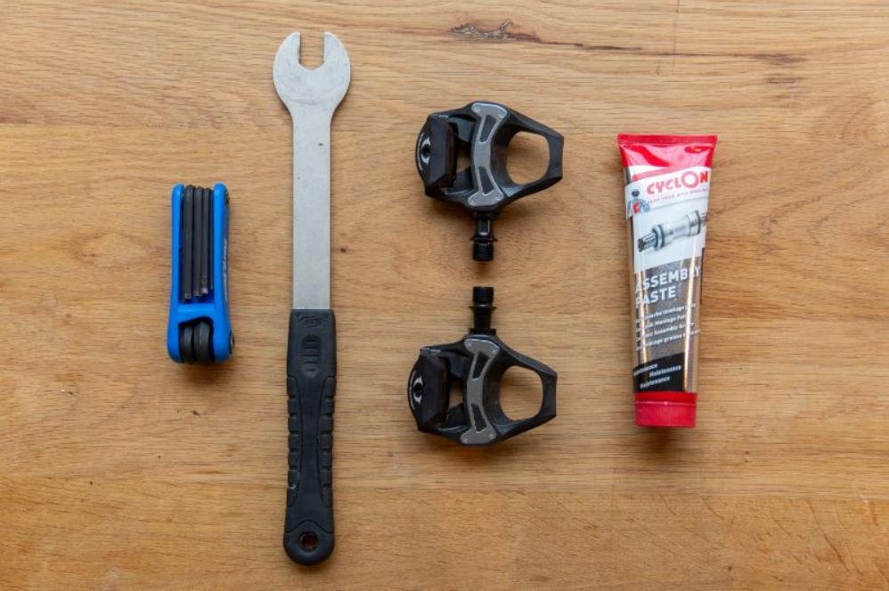 Les outils nécessaires pour l'échange de vos pédales.