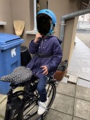 Siège vélo arrière Yepp Junior budget,5 à 10 ans,sur porte-bagage