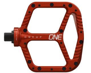 OneUp Components  Flat Pedal Aluminum Rot