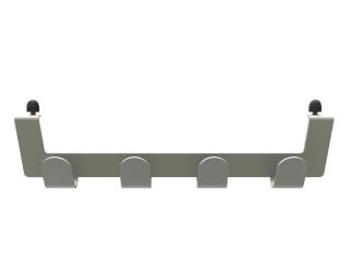 Stasdock Wallmount Hang-On Accessory Rack Deep Silver