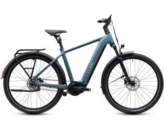 Vélo de Ville Électrique Cube Touring Hybrid Deluxe SLX Homme / Vert