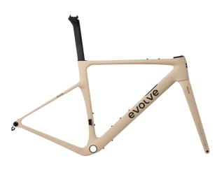 Evolve CIMA GR Sahara Nude Gravelbike Frame Geen