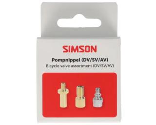 Simson Pompnippel assortiment 3-delig