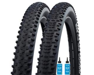 Schwalbe Racing Ralph + Racing Ray Addix Performance TLR Däck Mantel Sealant 2 x 125 ml