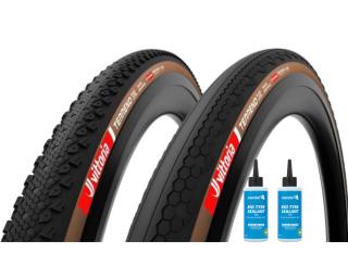 Vittoria Terreno T30 + Terreno T10 Mantel Sealant 2 x 125 ml / Brun