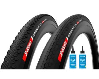 Vittoria Terreno T30 + Terreno T10 Mantel Sealant 2 x 125 ml / Svart