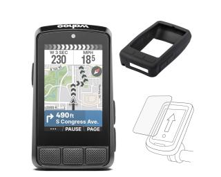 Compteur GPS Wahoo ELEMNT Bolt 3 Pas de capteurs / Avec housse en silicone / Avec protection d'écran