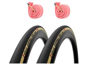 Cubierta Vittoria Corsa Pro Speed + Latex Binnenband 2 piezas