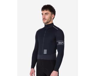 Rapha Pro Team Windstopper LS Fahrradtrikot Schwarz