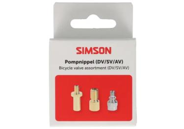 Simson Pompnippel assortiment 3-delig