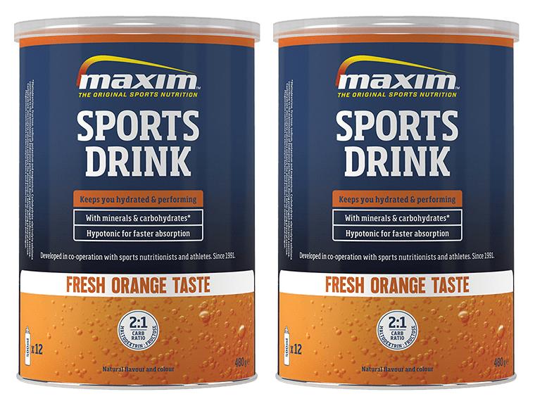 Maxim Sportsdrik Appelsin fordelpakke Mantel