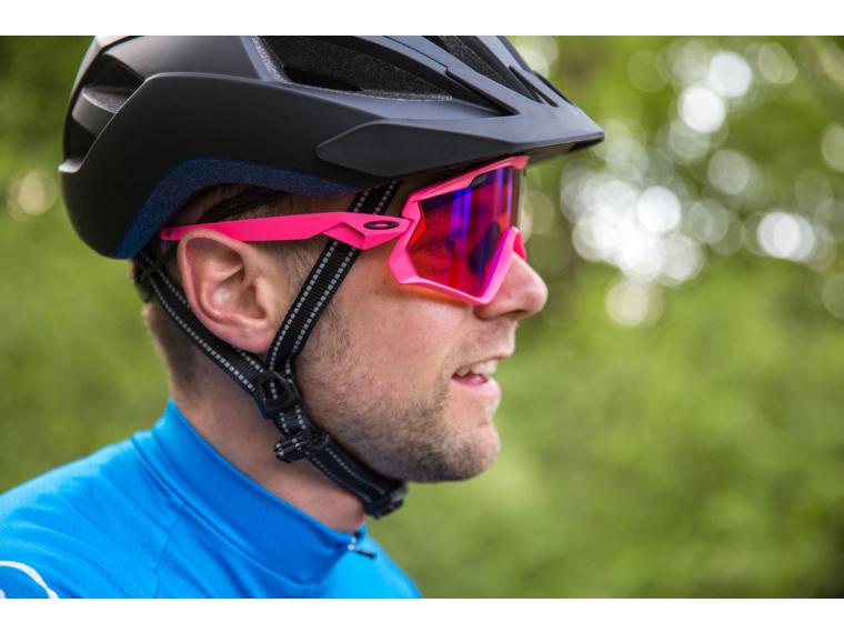 Oakley Wind Jacket 2.0 Prizm Trail Cycling Glasses - Mantel