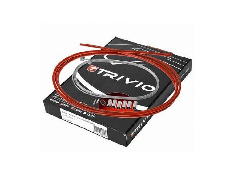 Trivio MTB Brake Cable Set Red