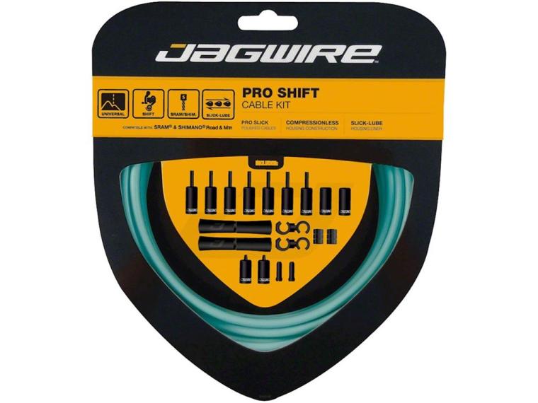 Jagwire 2x Pro Shift Derailleur Kabelset Roze