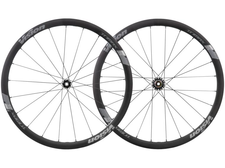 Vermaken uit Vrijgevigheid Buy Vision Trimax 35 Disc TL Road Bike Wheels | Mantel