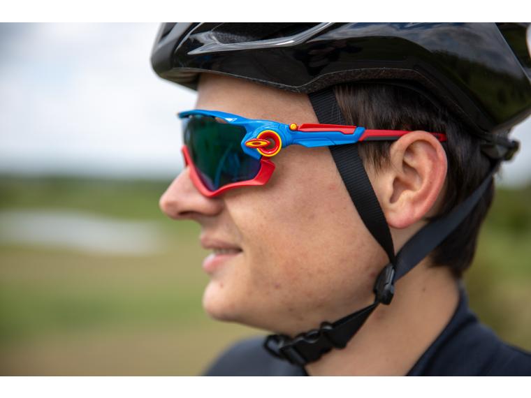 Oakley Jawbreaker Prizm Jade Cycling Glasses - Mantel