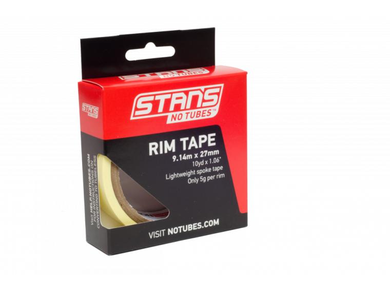 Stan's NoTubes Yellowtape Tubeless Tubeless Velglint 27 mm