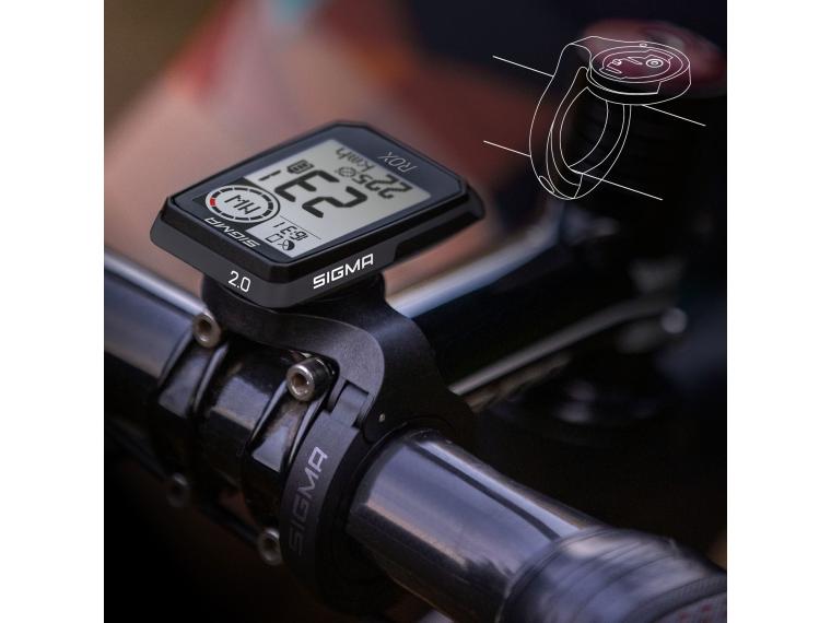Sigma Rox 2.0 Top Mount Set Cykelcomputer