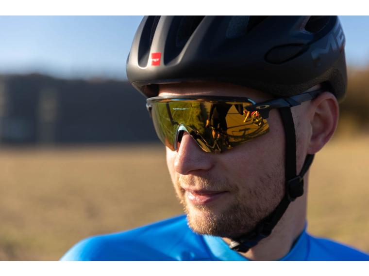 Oakley Encoder Prizm 24K Cycling Glasses - Mantel