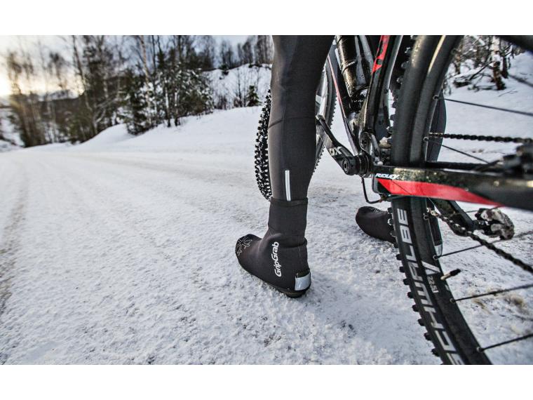 Housse de chaussure de cyclisme d'hiver Polaire Surchaussures imperméables  pour VTT Riding Bike Xl