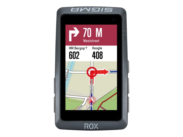 Ciclocomputer GPS Sigma ROX 12.1 EVO - Mantel