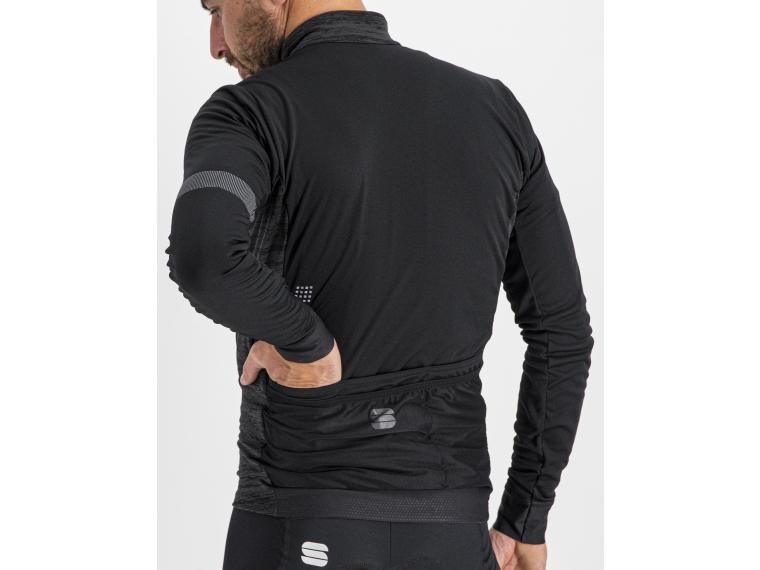 Sportful Supergiara Thermal Fietsshirt Zwart