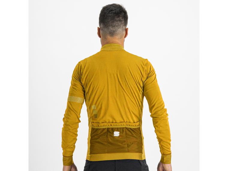 Sportful Supergiara Thermal Fietsshirt Geel