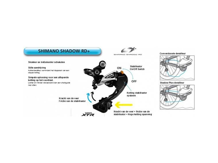 Shimano SLX M675 Shadow Plus Rear Derailleur
