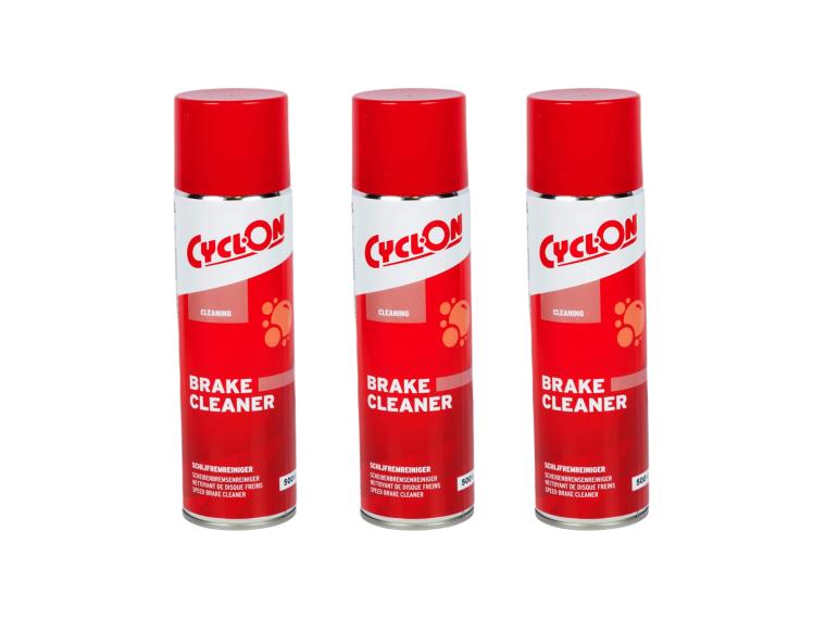 CyclOn Bremsenreinigerspray 3 Stück / 500 ml