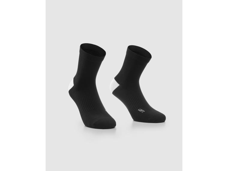 Assos Essence Socks Low (2x) Cycling Socks Black