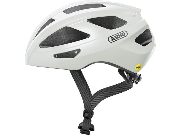 Abus Macator MIPS Racefiets Helm Wit