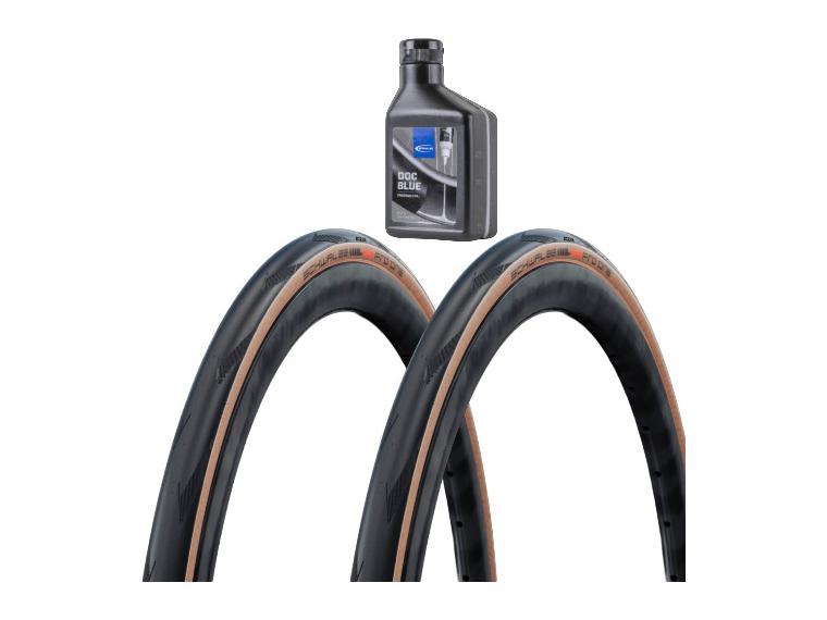 Schwalbe Pro One TLE Set Reifen Ja / Braun