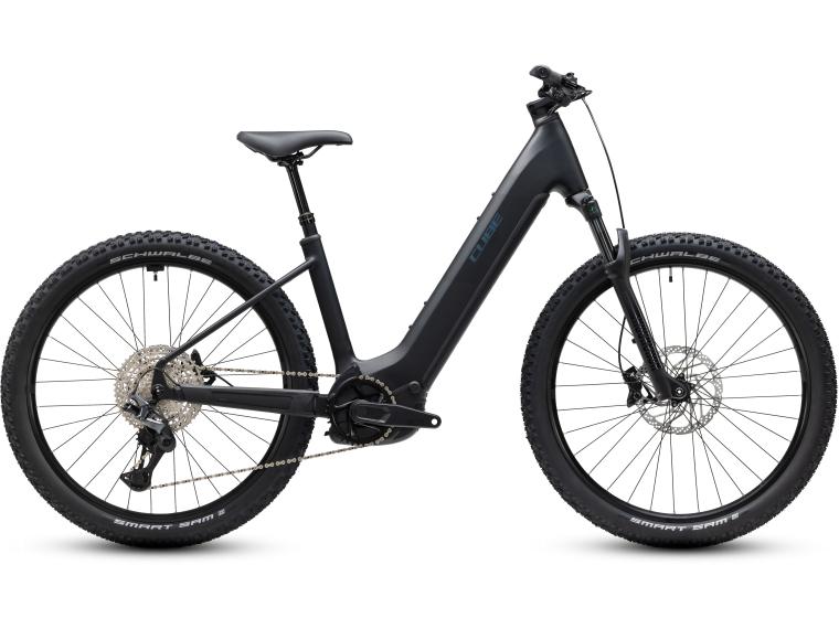 Cube Reaction Hybrid Pro Electric Mountain Bike Women / Low entry / Black