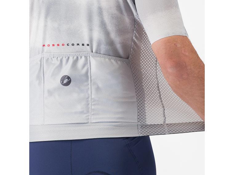 Castelli Climber's A/C Jersey Belgian Blue/Winter Sky