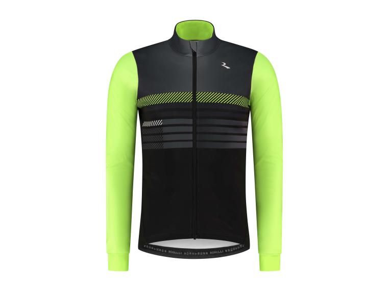Rogelli Stryde Winter Jacket Black/Grey/Fluor