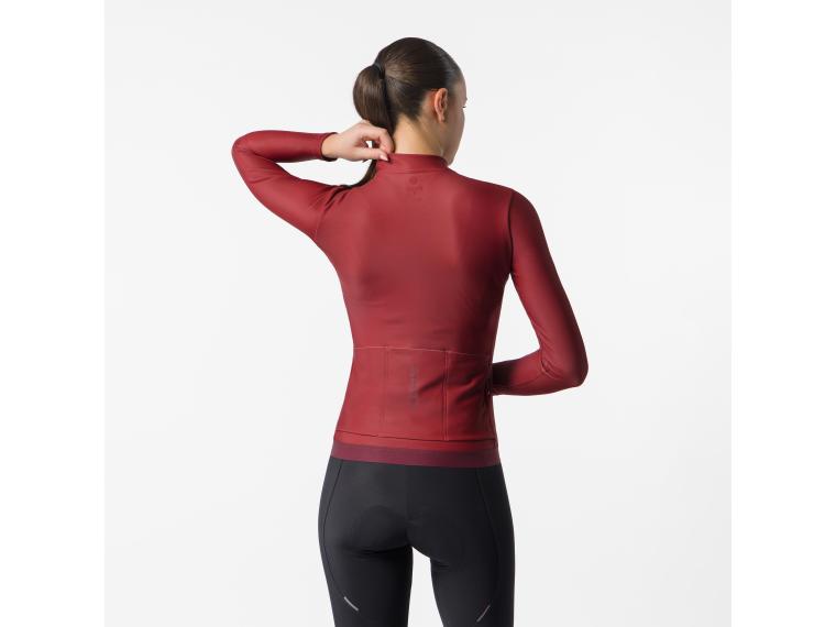 Castelli Espresso Thermal 2 W Jersey Steel Fade