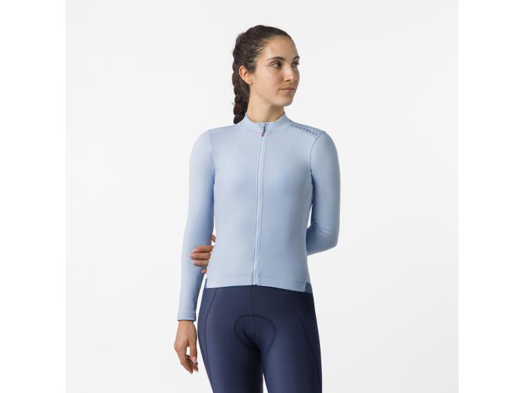 Castelli Espresso Thermal 2 W Jersey Steel Fade