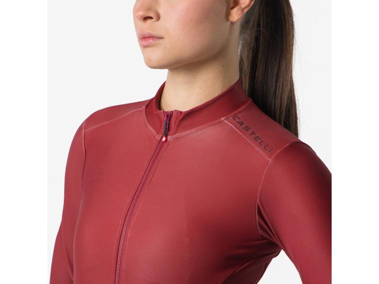 Castelli Espresso Thermal 2 W Jersey Steel Fade
