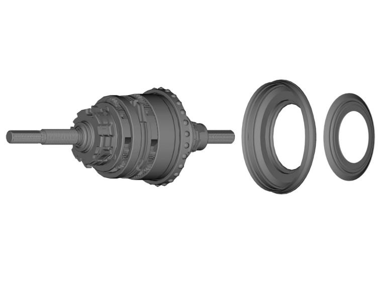 Shimano Binnenwerk (187Mm As) SG-C3001-7Sp D